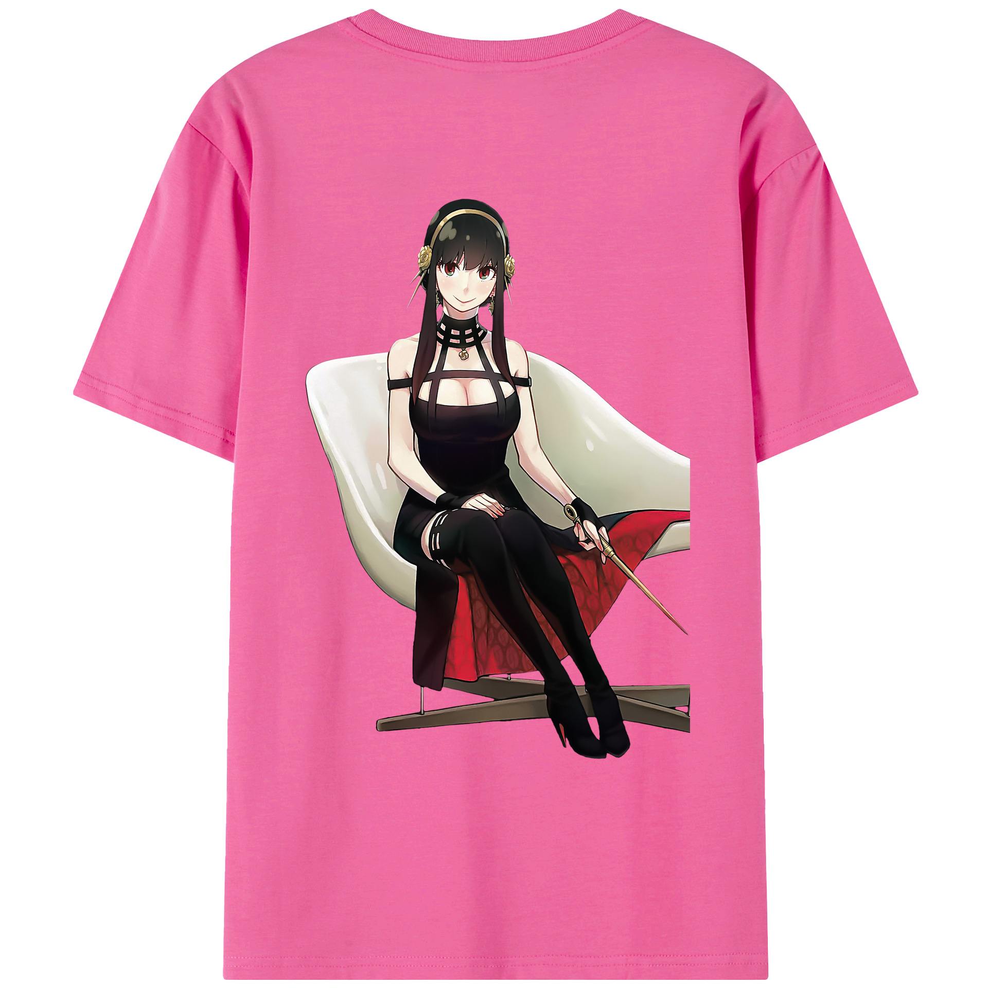 （画像用） SPY×FAMILY间谍家家酒 レディース半袖Tシャツ(バックプリント)